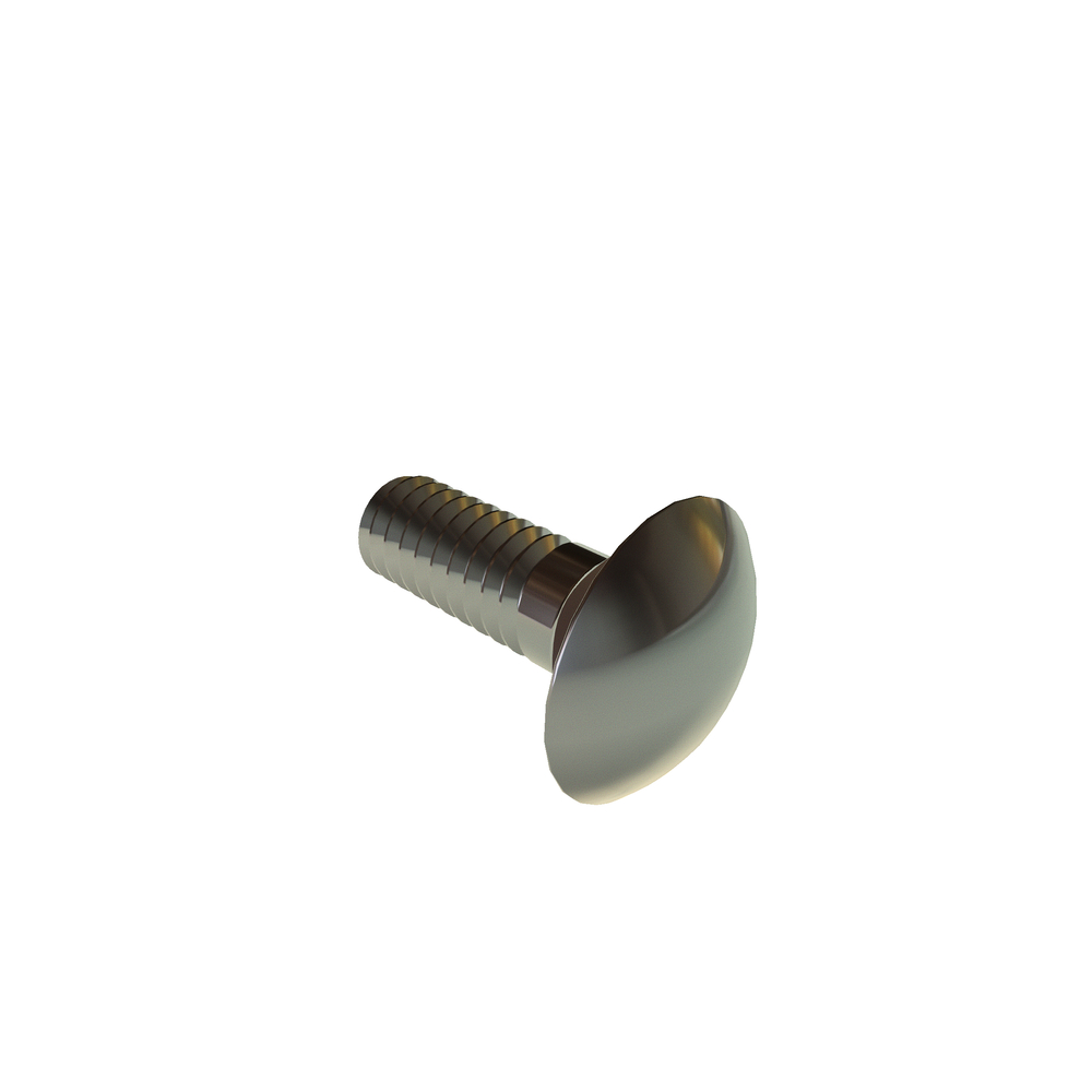 MINIUM ORDER 2 see description 8-32 x3/8 Inch carriage bolt and locking nut 